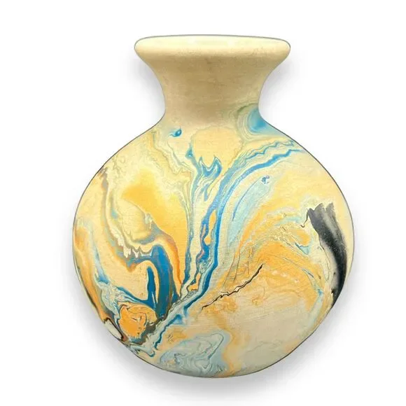 Nemadji | Accents | Vintage Nemadji Art Pottery Vase 4 Indian